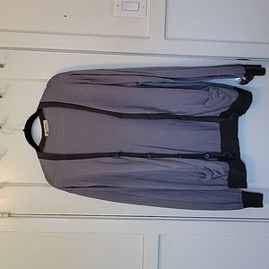 J. Crew Lightweight Gray Cardigan Sweater